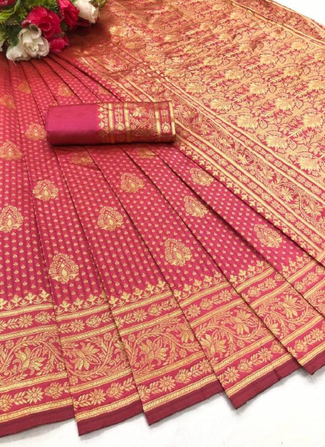 Maahi 14  Latest Fancy Designer Festive Wear Banarasi Silk Saree collection